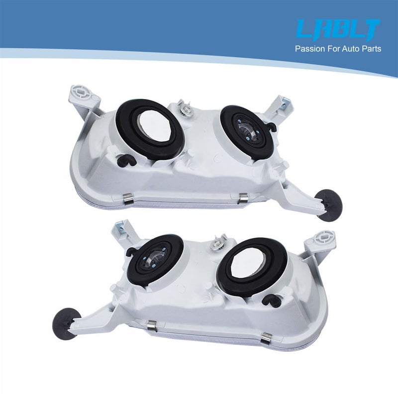 LABLT Headlights Headlamp w/Corner Signal Lamp Left+Right Replacement for 2001 2002 Corolla - Image 4